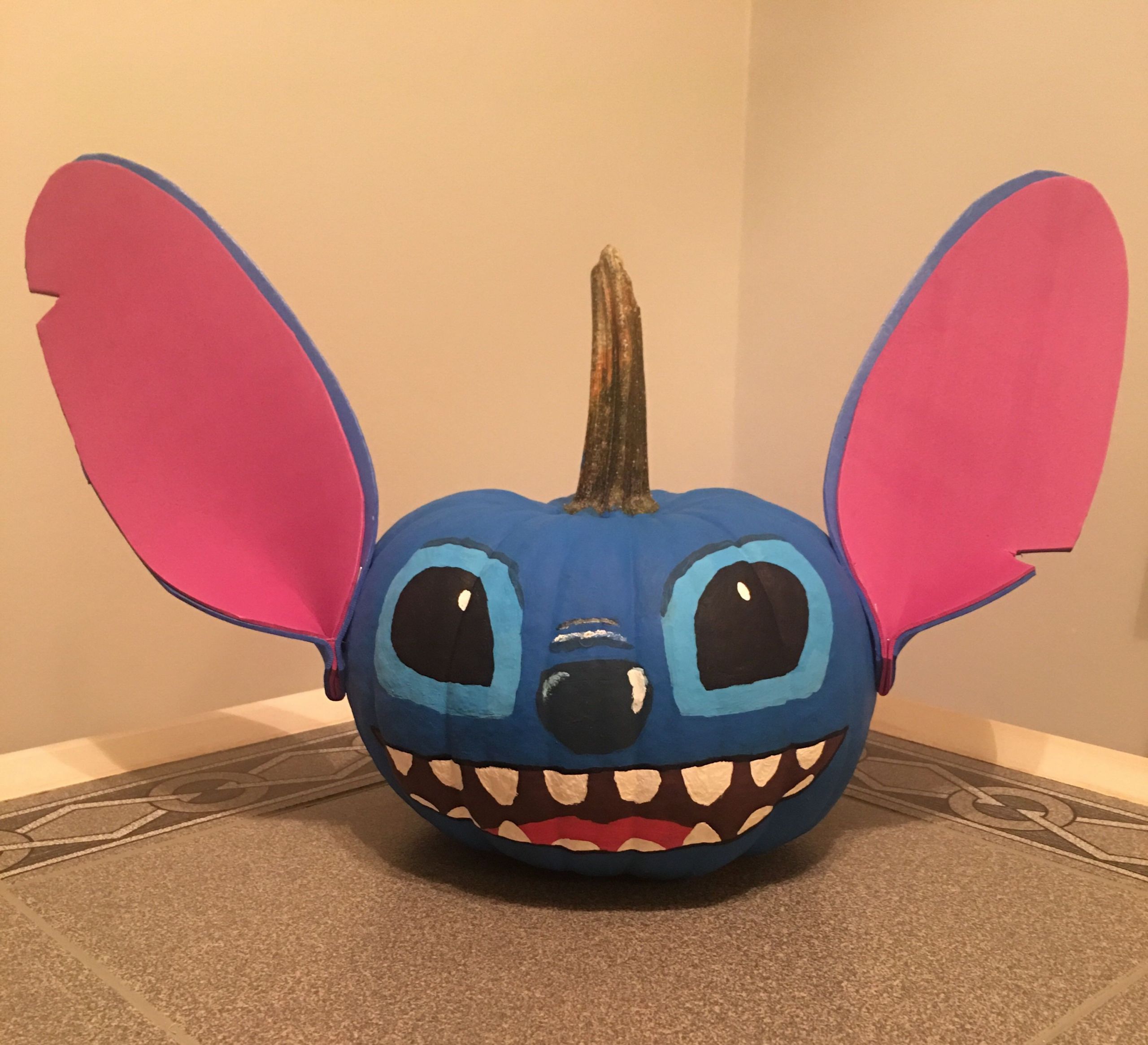 Stitch Halloween Decor Fresh Stitch Pumpkin