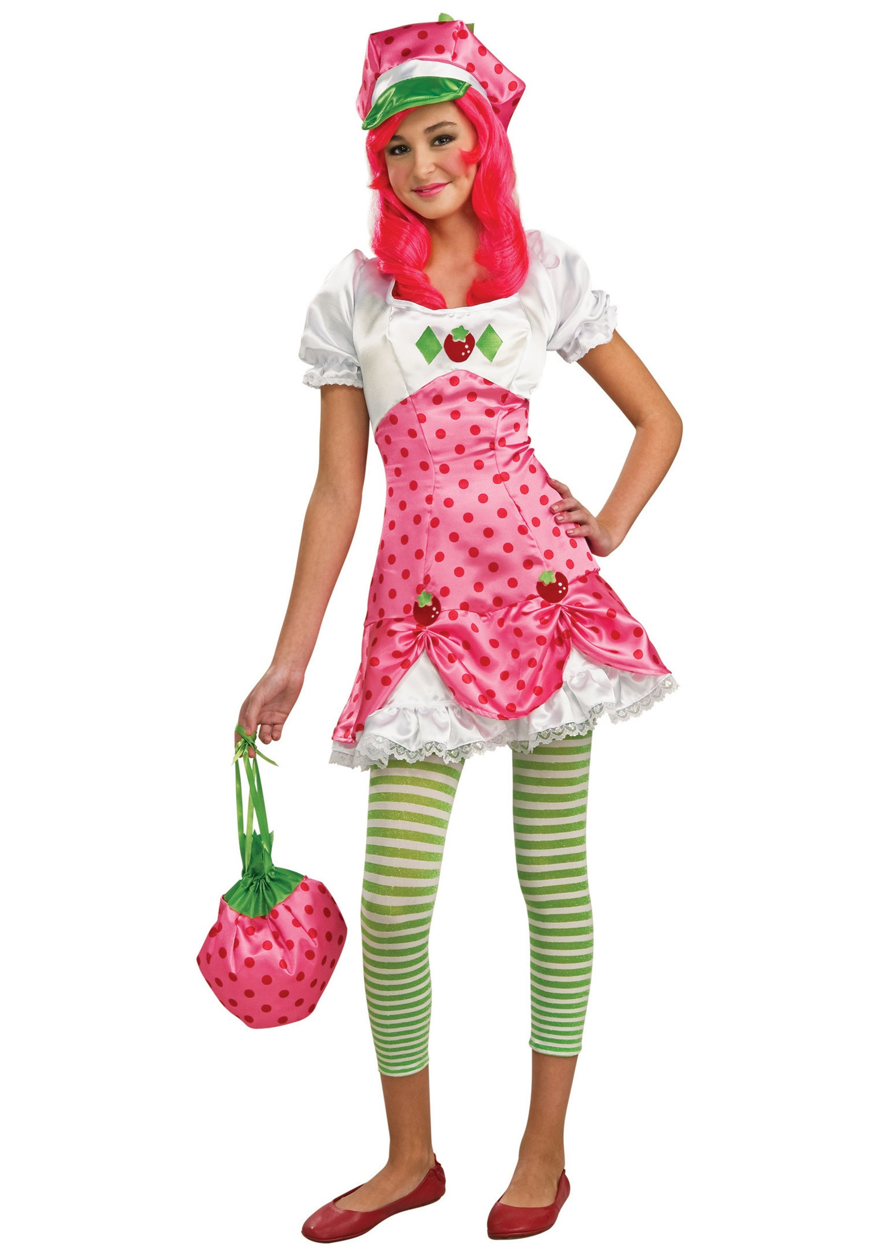 Strawberry Shortcake Halloween Costume Best Of Tween Strawberry Shortcake Costume Halloween Costumes