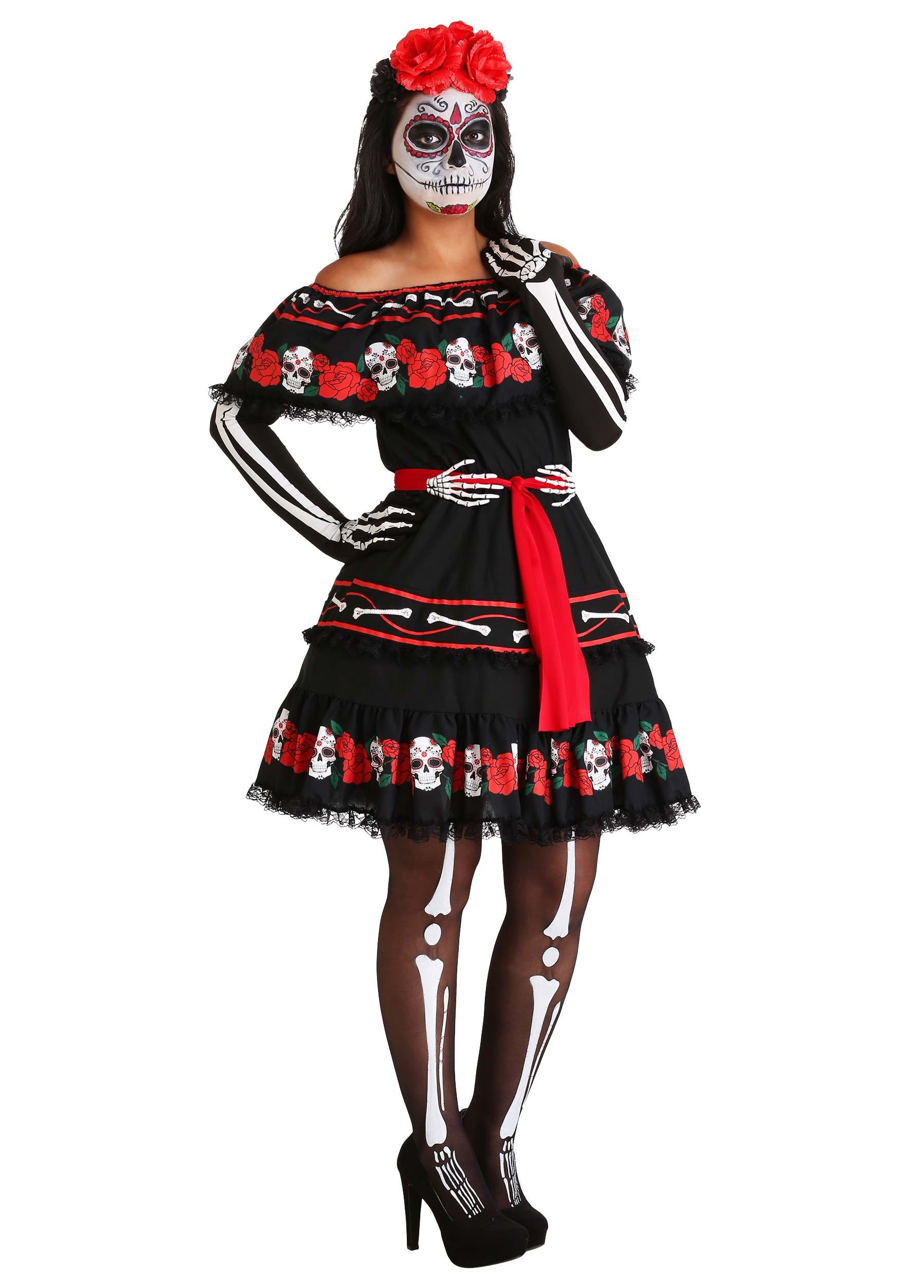 Sugar Skull Costume Beautiful Sugar Skull Women S Costume