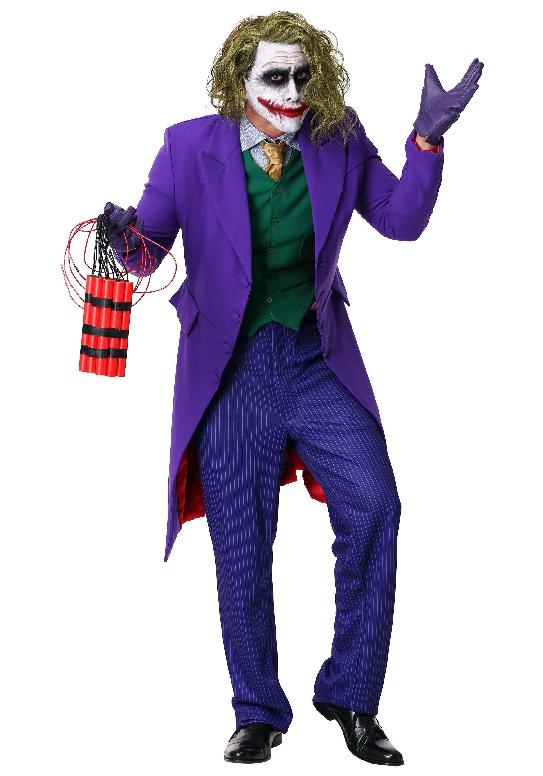 The Joker Outfit Luxury Grand Heritage Joker Costume Adult Dark Knight Joker Costumes