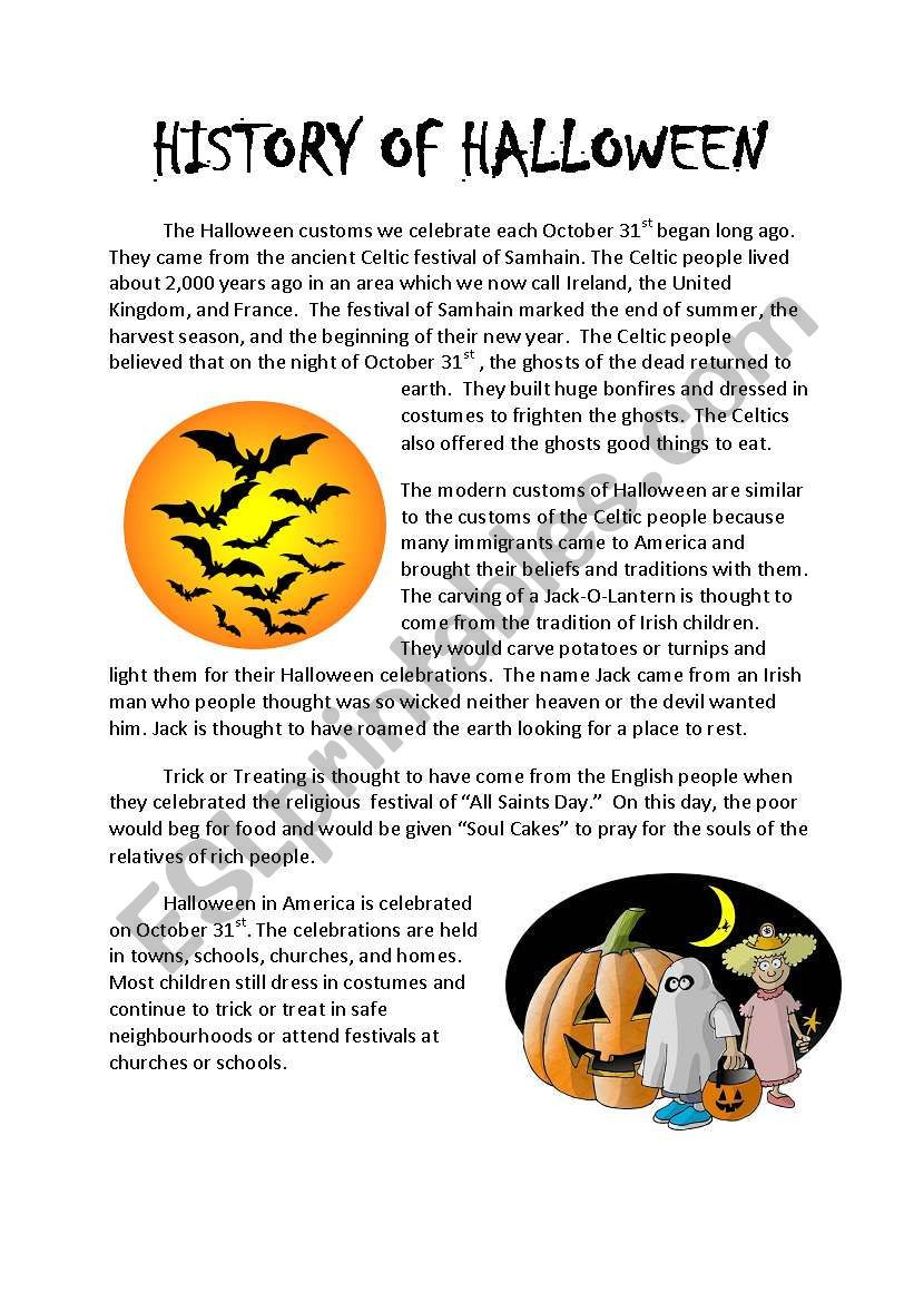 The Story About Halloween Best Of A Short Story On the History Of Halloween with A Few Questions About