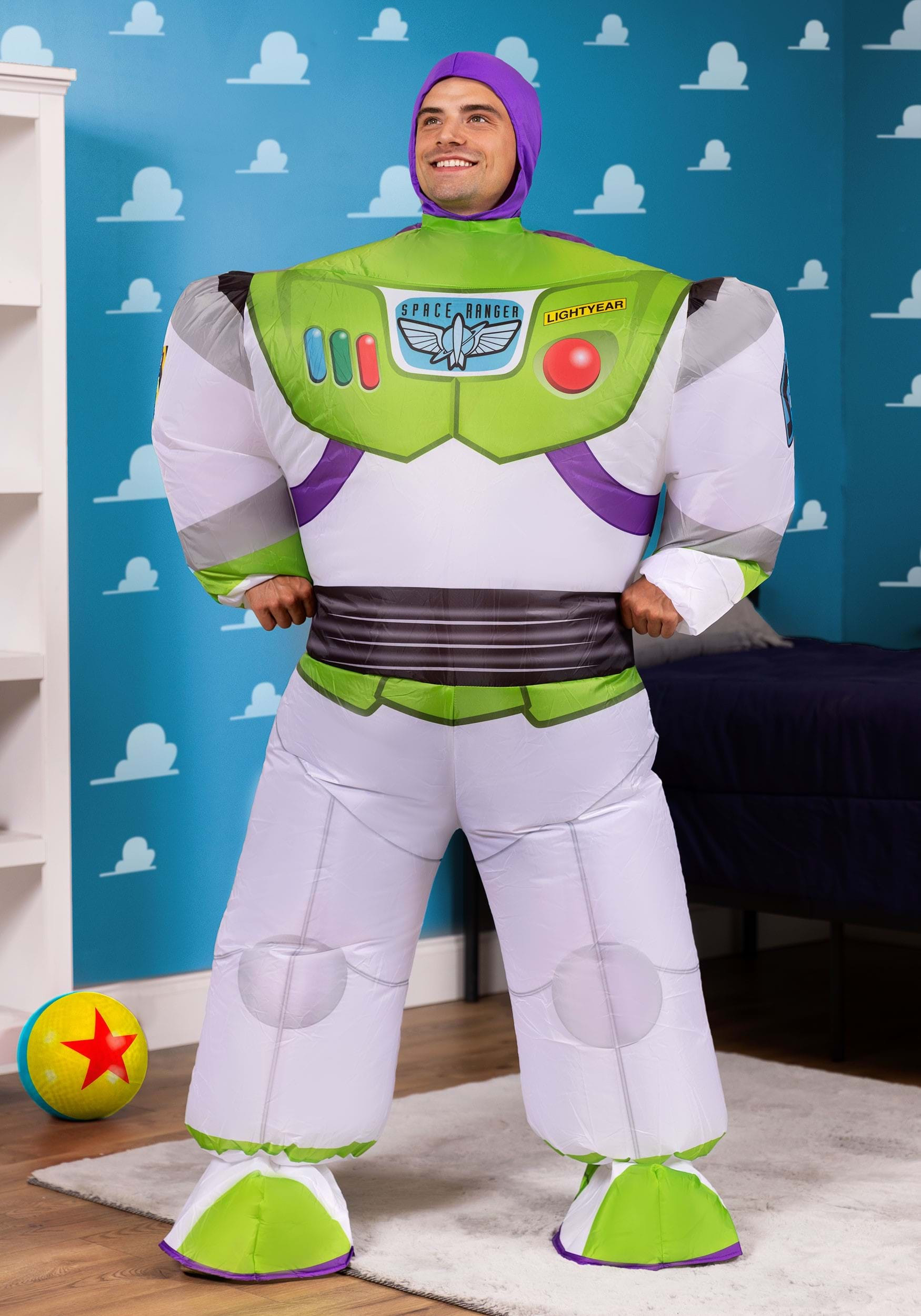 Toy Story Halloween Costumes Adults Lovely toy Story Buzz Lightyear Inflatable Costume for Adults