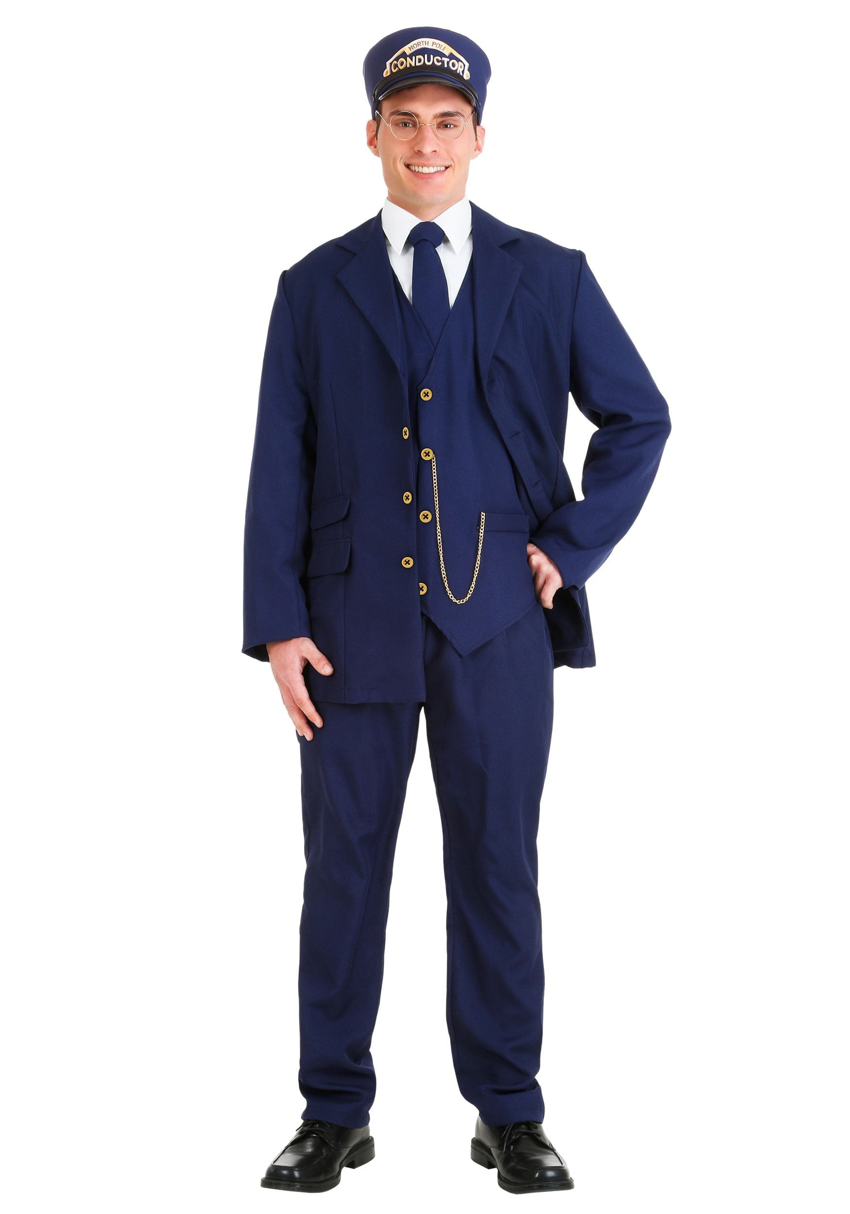 Train Conductor Outfit for Adults Luxury Adult north Pole Train Conductor Costume Walmart