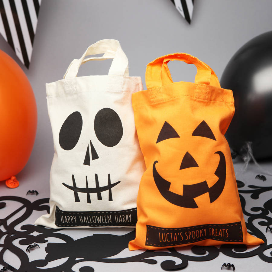 Trick and Treat Bags Fresh Halloween Personalised Trick or Treat Bags by Postbox Party