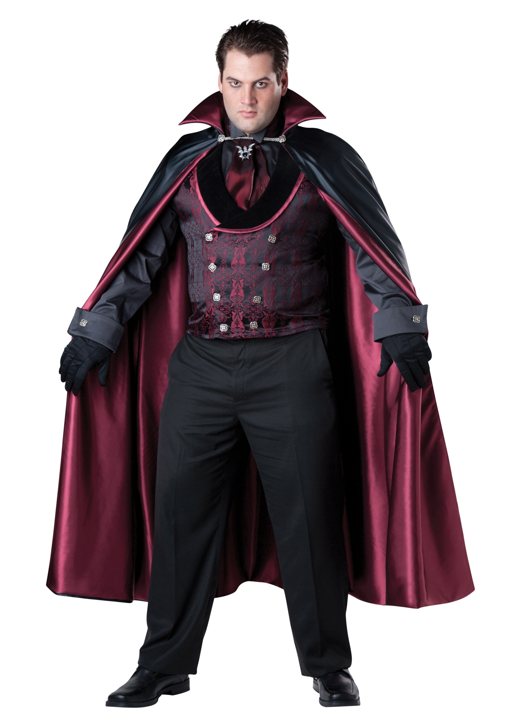 Vampire Costume Male Fresh Men S Plus Size Midnight Vampire Costume