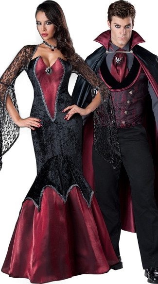 Vampire Couple Costume Inspirational Deluxe Vampire Couples Costume Halloween Couples Vampire Costume