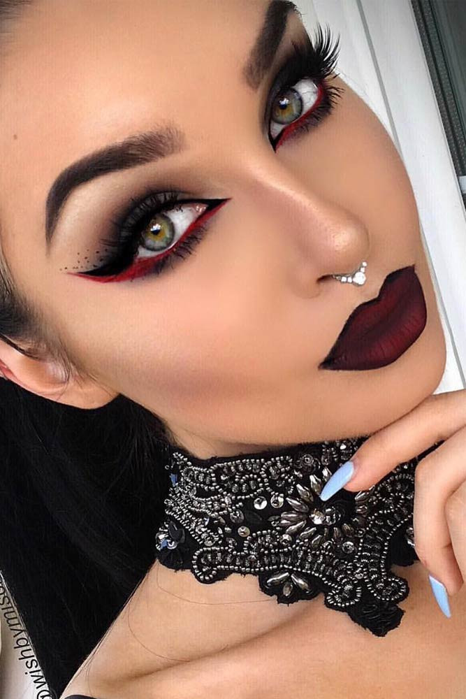 Vampire Makeup Looks Unique 42 Glam and Y Vampire Makeup Ideas 2020