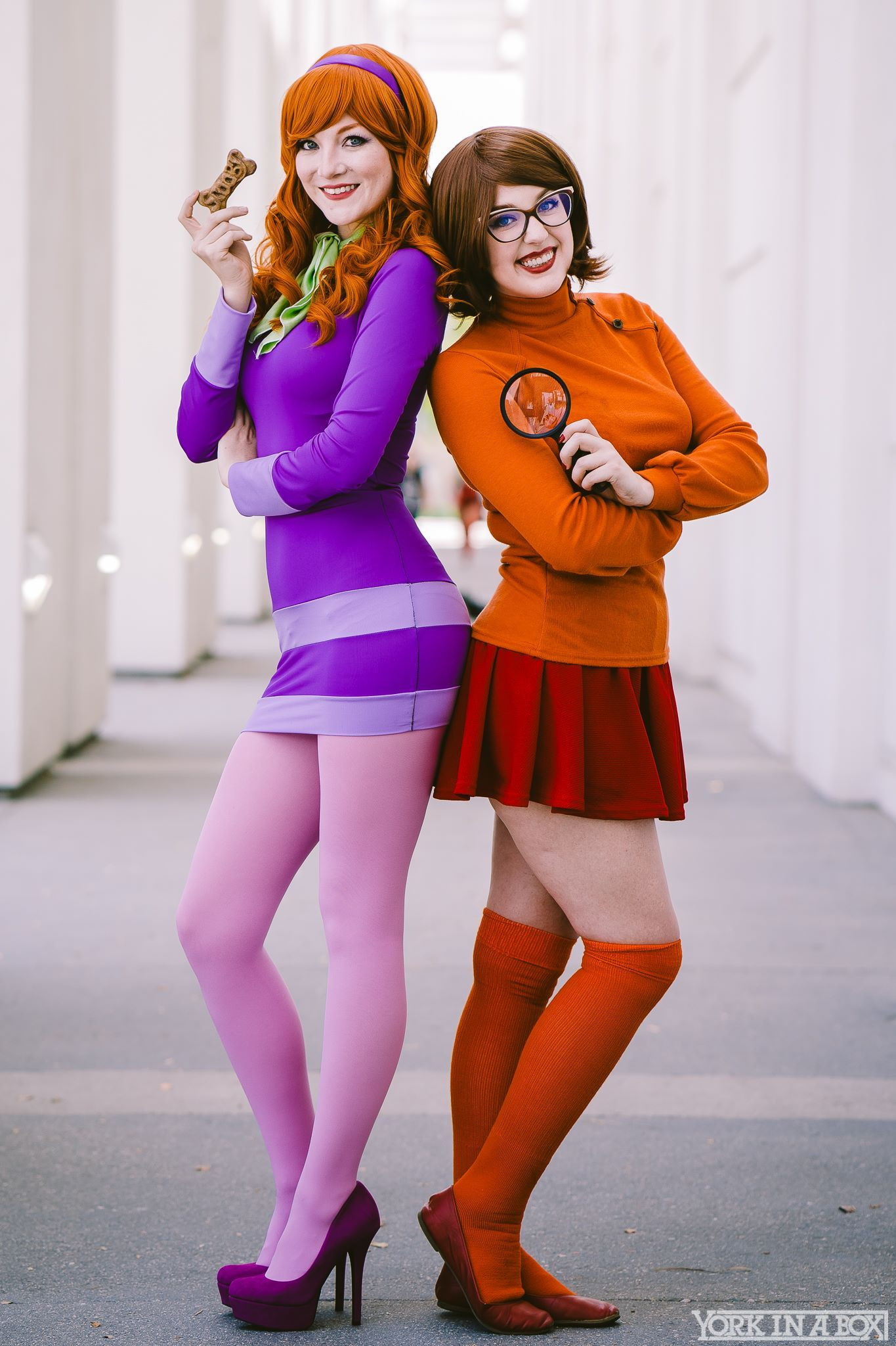 Velma and Daphne Costumes Fresh Daphne and Velma From Scooby Doo Cosplay at Ic Con Revolution 2017