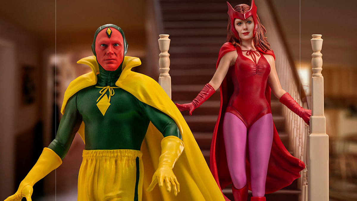 Wanda and Vision Costume Beautiful Wandavision S Halloween Costumes Get Collectible Statues Nerdist