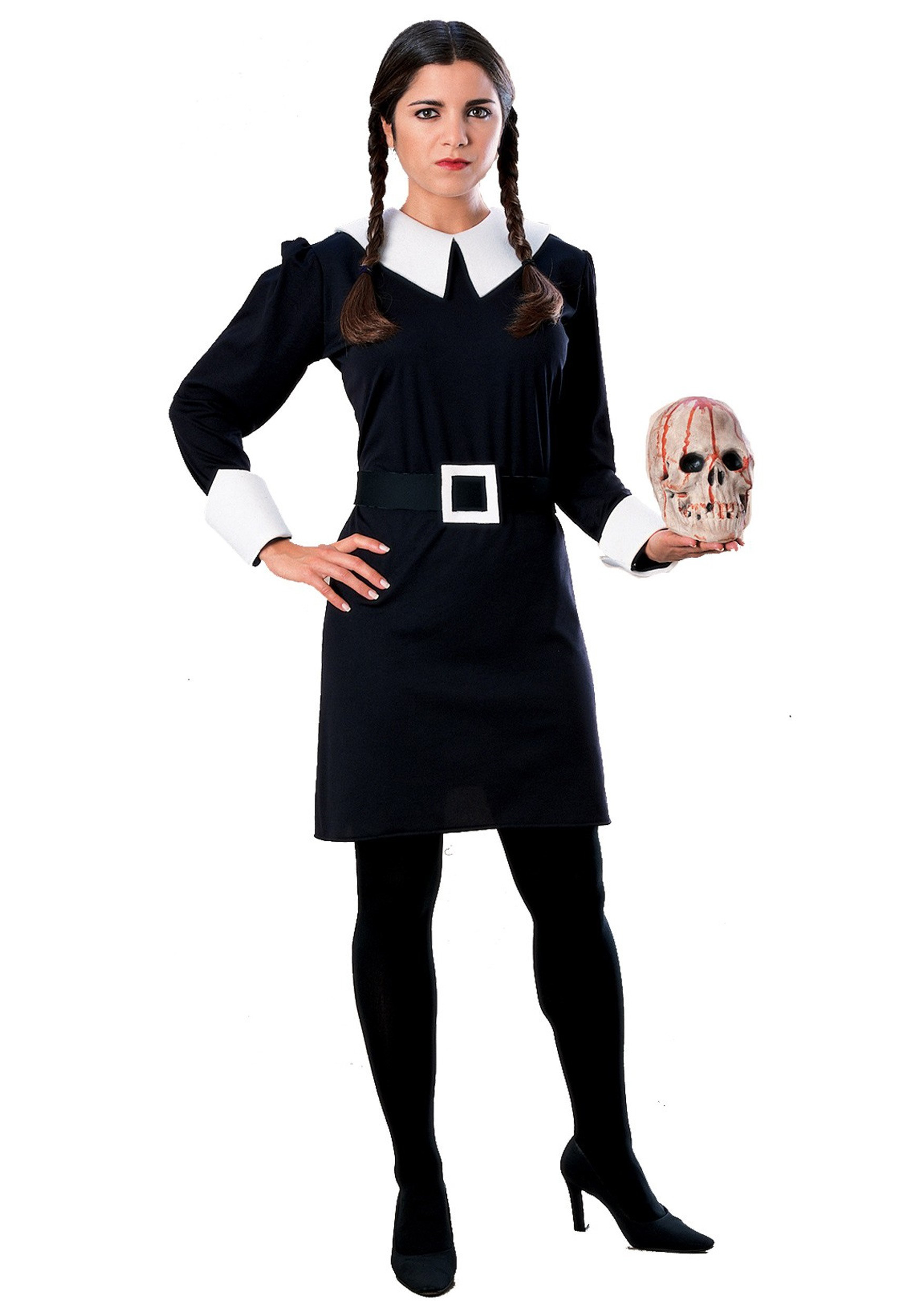 Wednesday Addams Halloween Costume New Adult Wednesday Addams Costume Addams Family Halloween Costumes