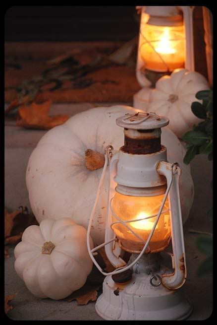 White Pumpkin Lantern Lovely White Pumpkins &amp; Lanterns S and for