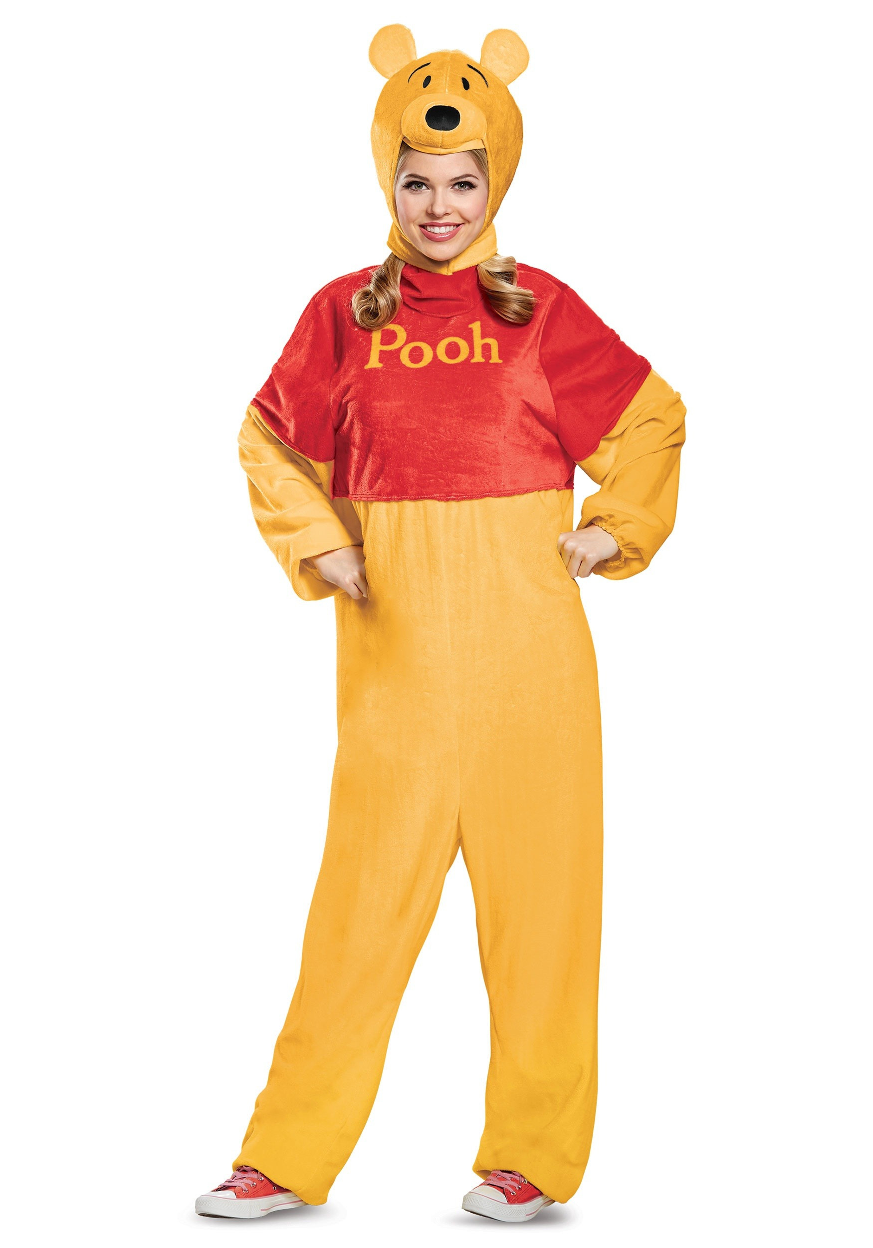 Winnie the Pooh Halloween Costume Awesome Winnie the Pooh Deluxe Costume for Adults