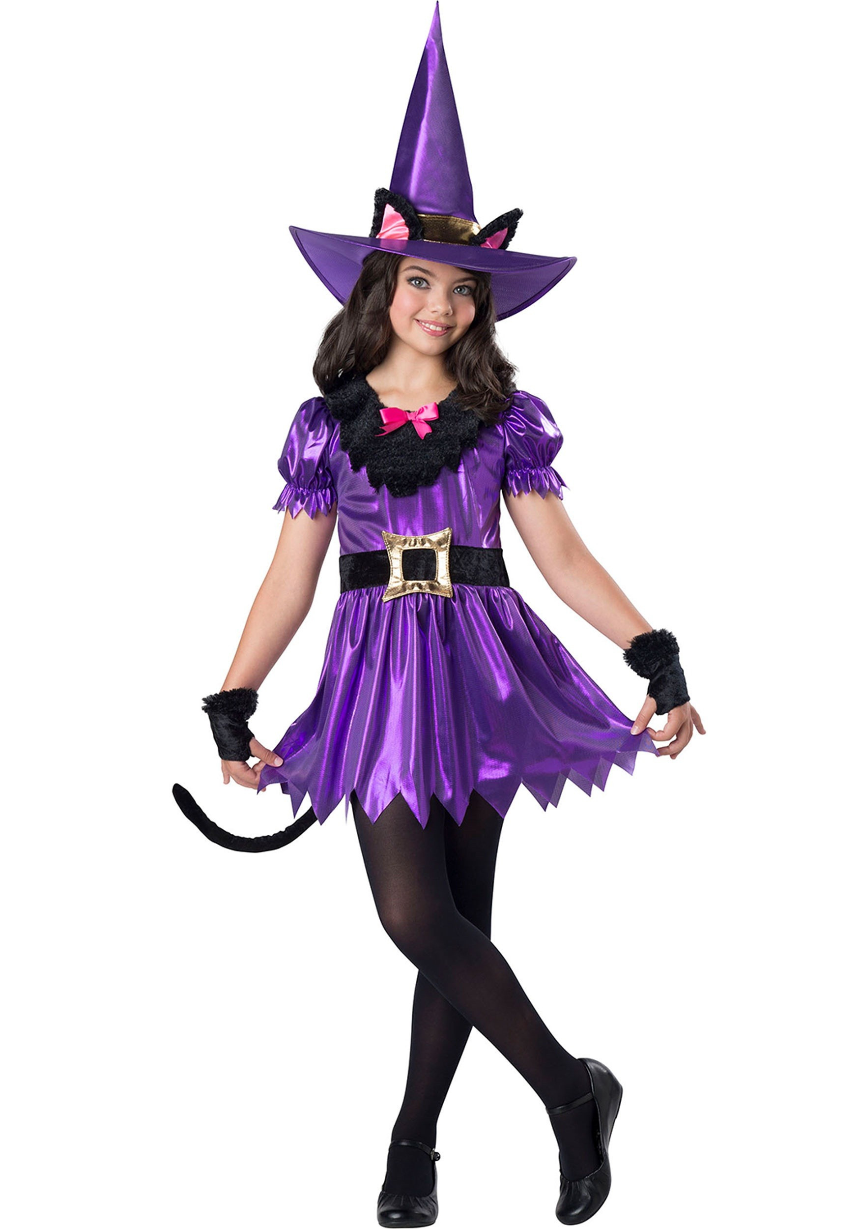 Witch and Cat Costume Best Of Kitty Kat Witch Halloween Costume for Girl S