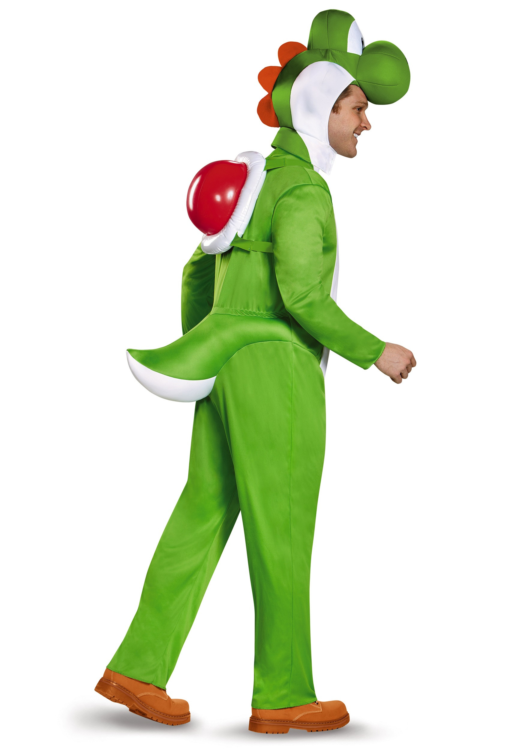 Yoshi Halloween Costume Awesome Deluxe Adult Yoshi Costume