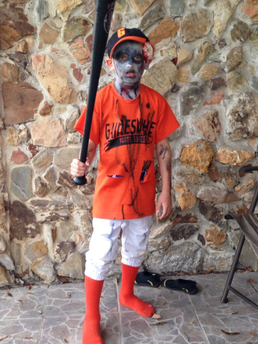 Zombie Baseball Player Costume Fresh Jackson S Zombie Baseball Player Costume