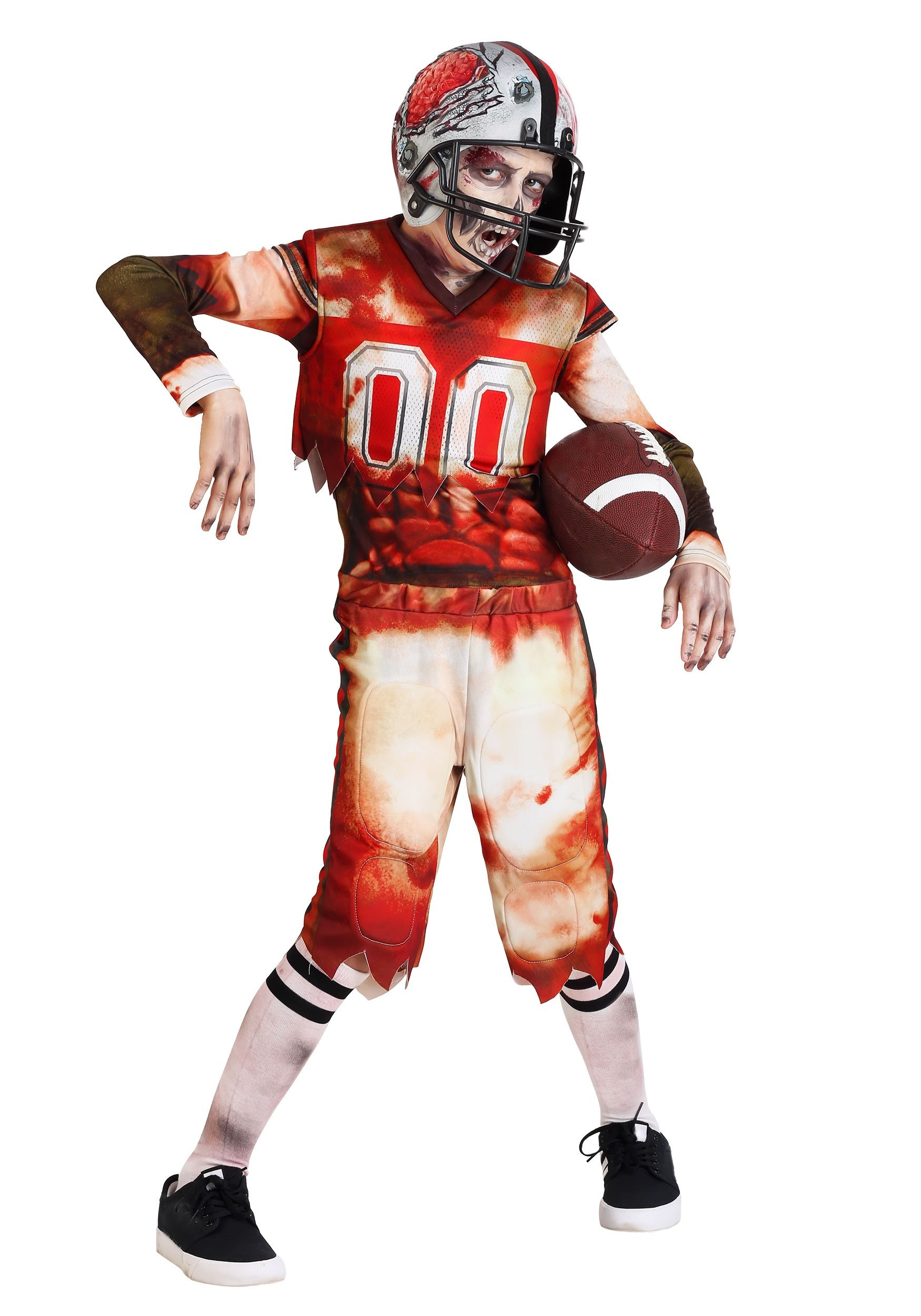 Zombie Football Player Costume Unique Zombie Football Player Costume for Kids