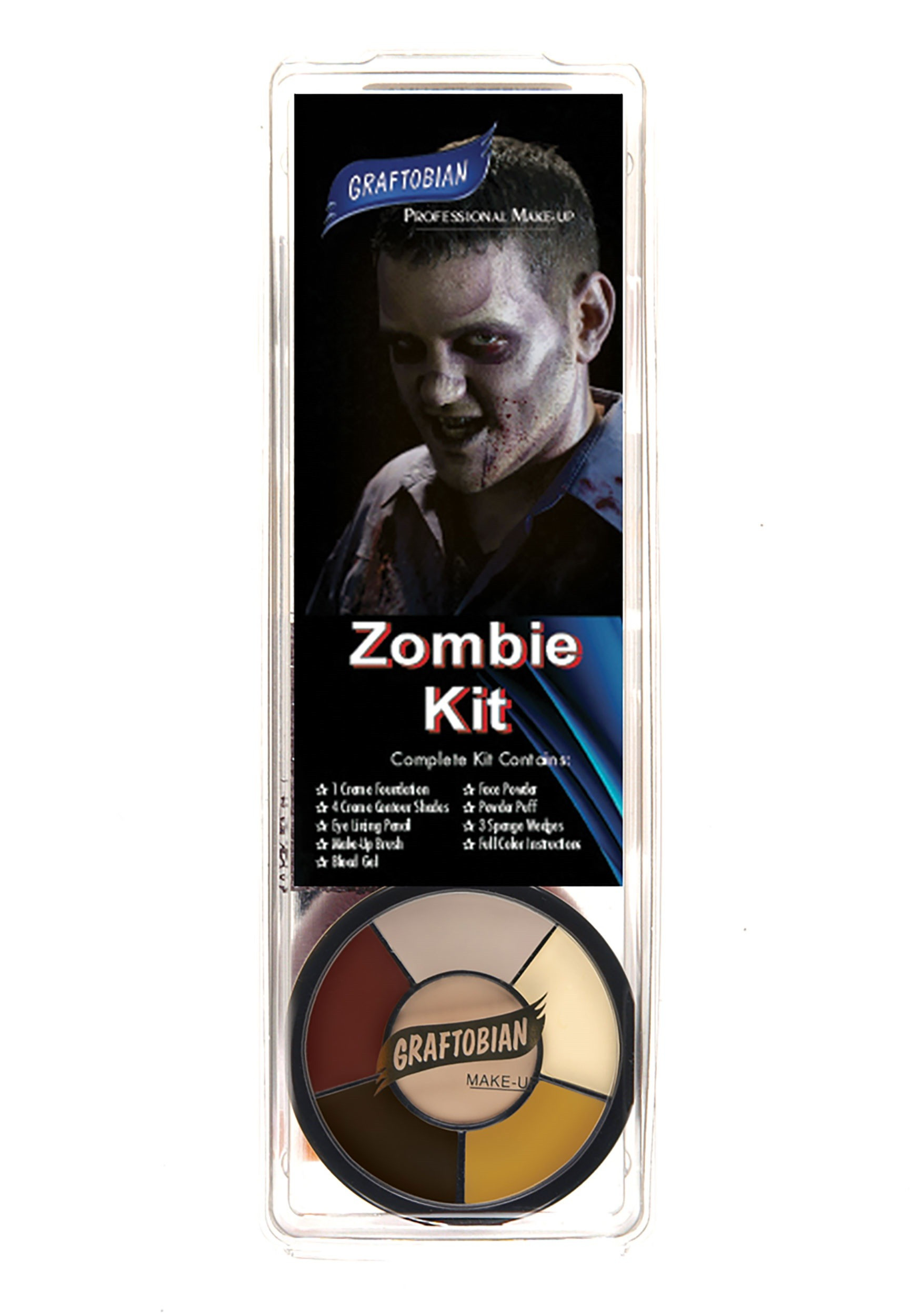 Zombie Makeup Kit Luxury Deluxe Zombie Make Up Kit