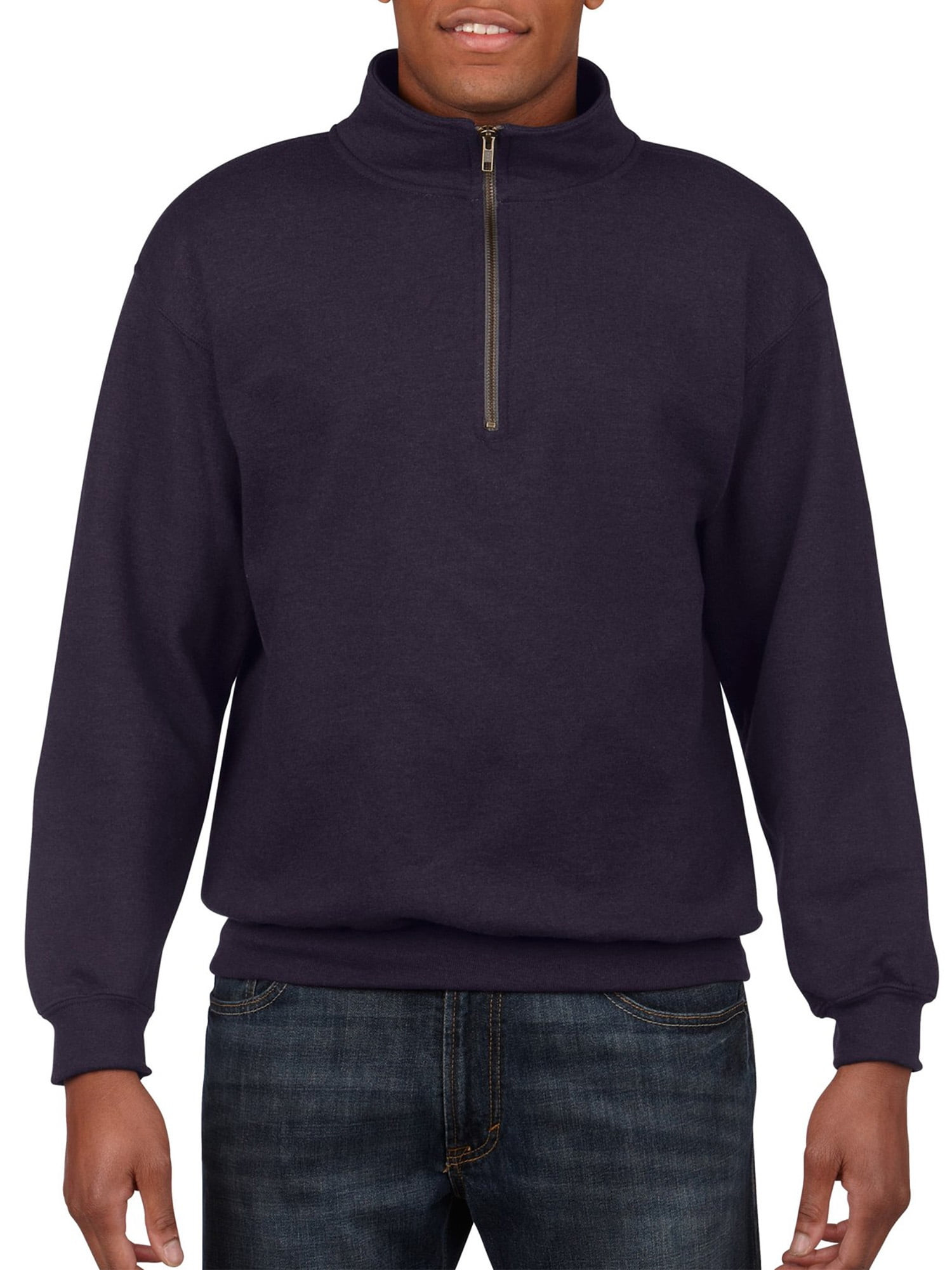 1 4 Zip Sweatshirt Mens Luxury Gildan Gildan Men S and Big Men S 1 4 Zip Cotton Cadet Collar