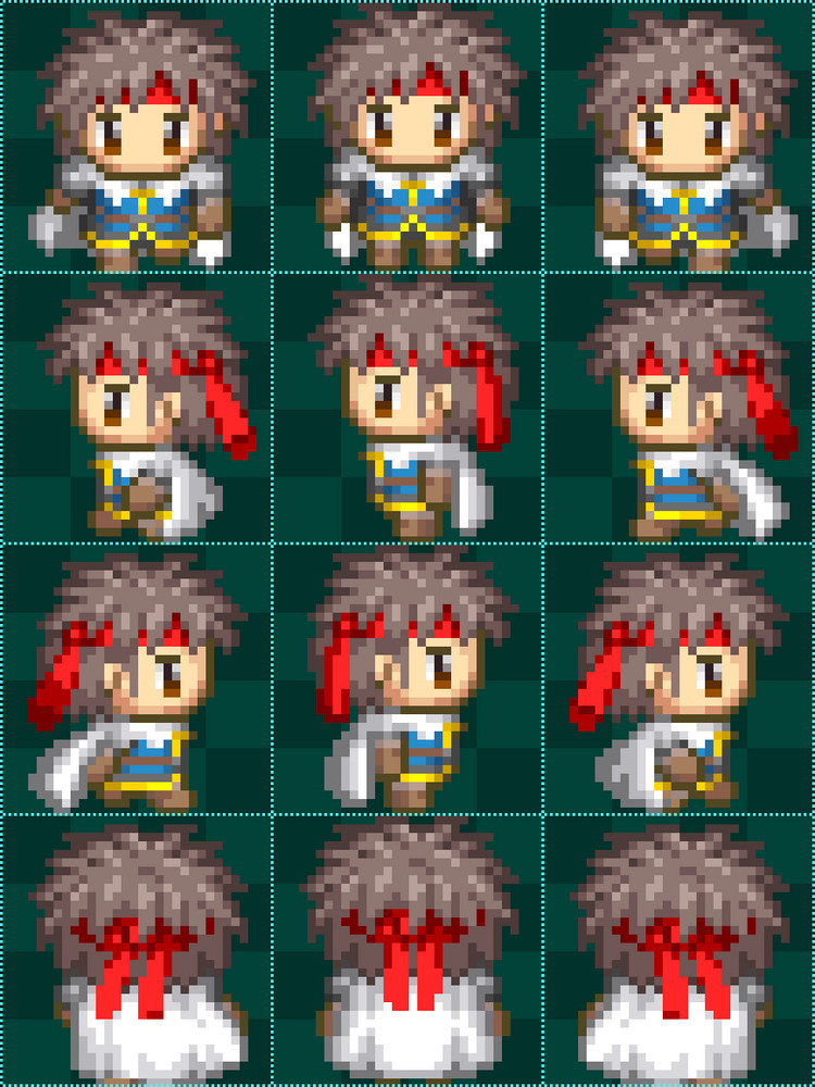 32x32 Character Sprite Unique Pipoya Free Rpg Character Sprites 32x32 by Pipoya