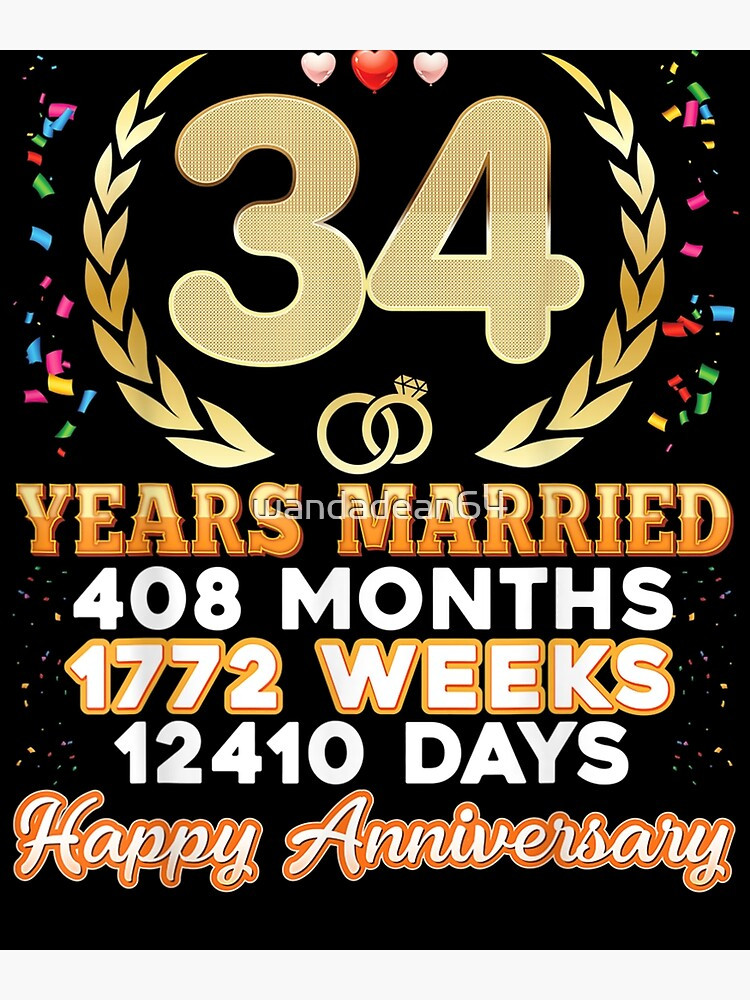 34 Wedding Anniversary Best Of Happy 34th Wedding Anniversary See How Love Can Last A Lifetime