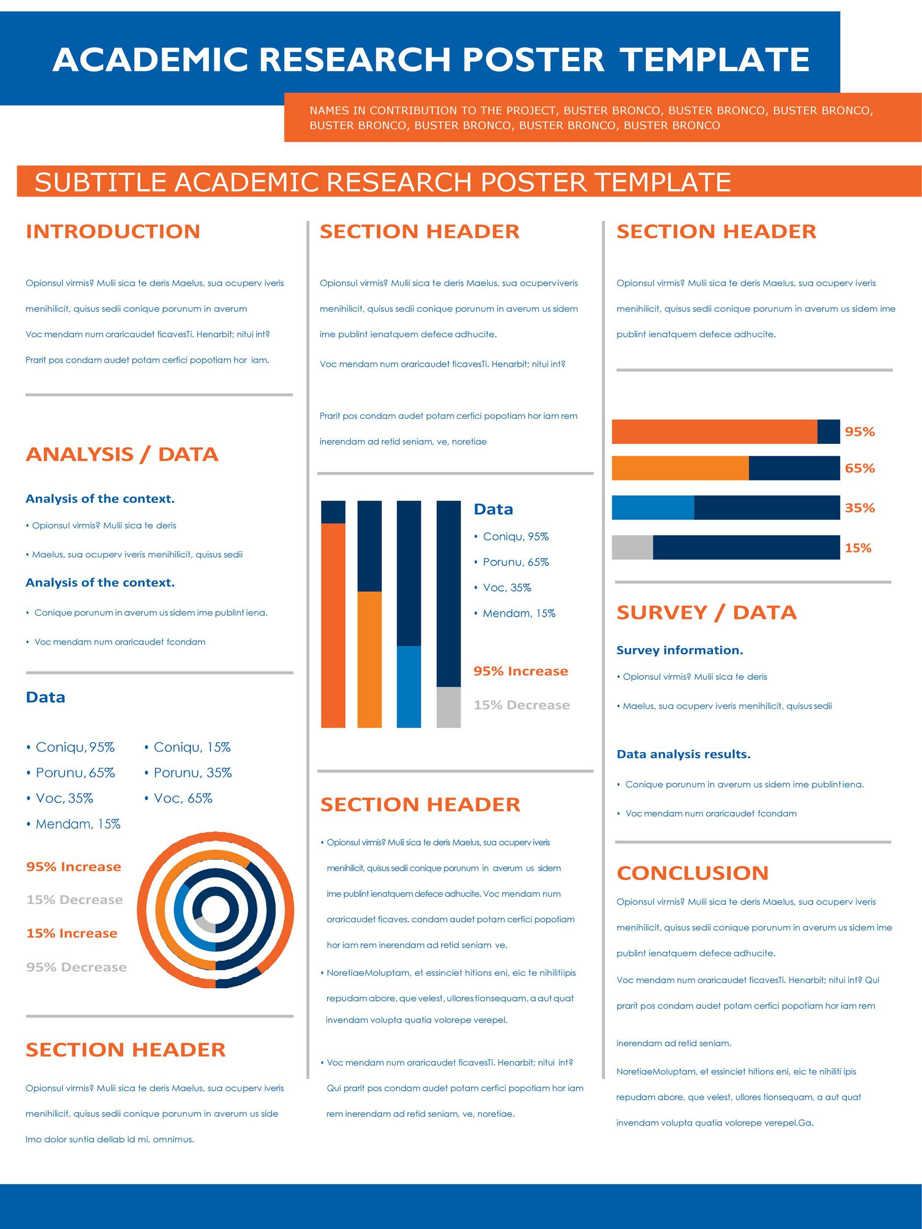 Academic Poster Template Best Of 40 Eye Catching Research Poster Templates Scientific Posters