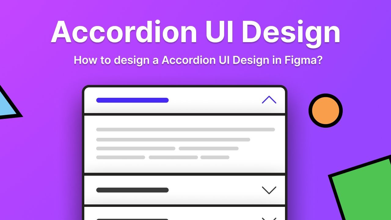 Accordions Ui Design Awesome Designing the Perfect Accordion Ui Design In Figma