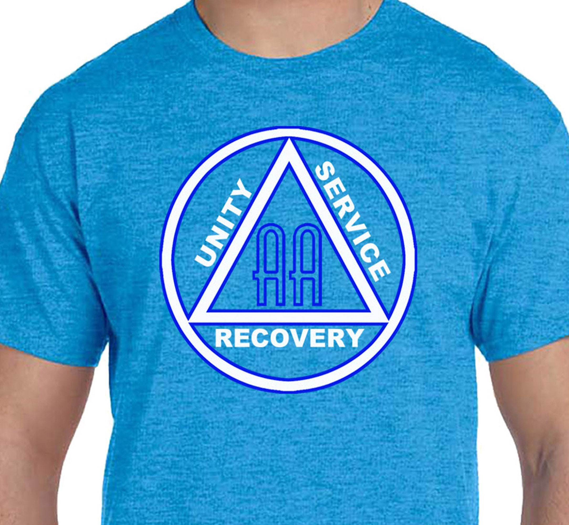 Alcoholic Anonymous Shirt Fresh Aa 10 Inch Alcoholics Anonymous Symbol T Shirt S 5x Etsy