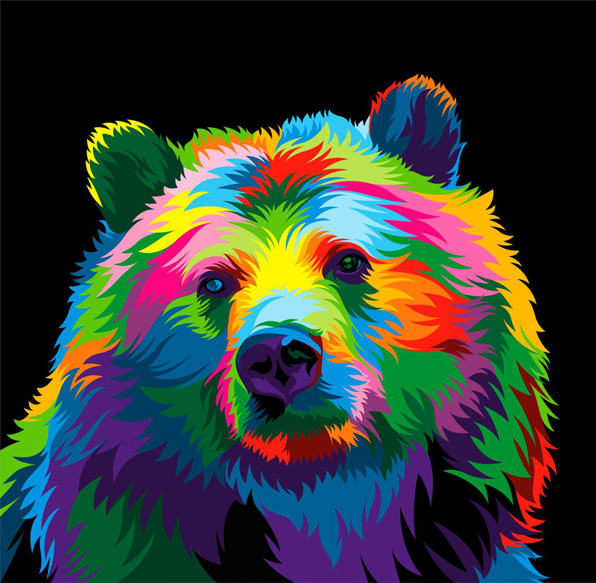 Animal Vector Art Unique 13 Colorful Animal Vector Illustration Behance