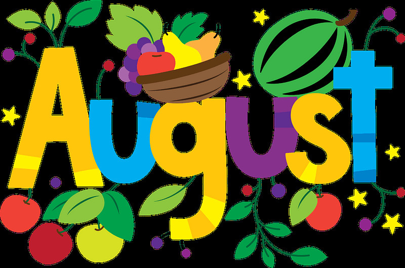 August Clip Art Best Of August Clipart Free Transparent Png