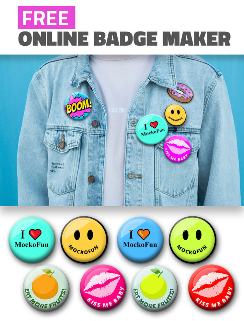 Badge Creator Online Free Beautiful Free Line Badge Maker Mockofun