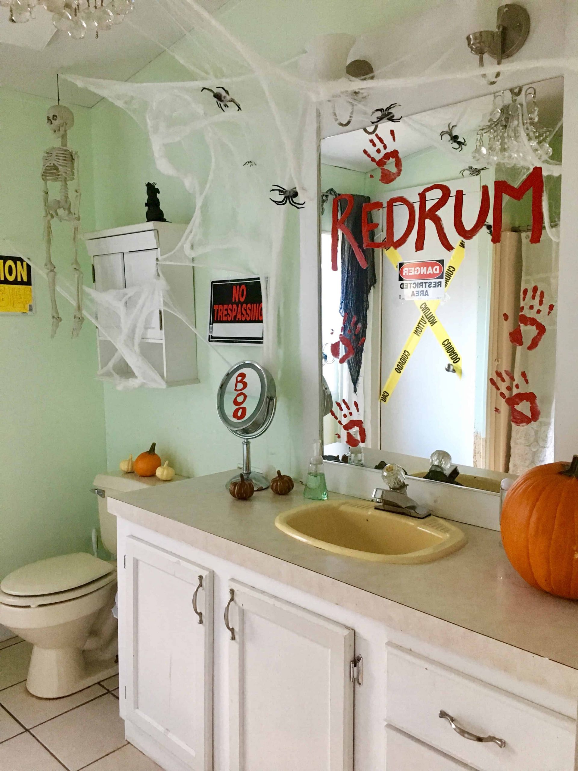 Bathroom Halloween Decor Best Of Halloween Bathroom Decor Crafty Little Gnome