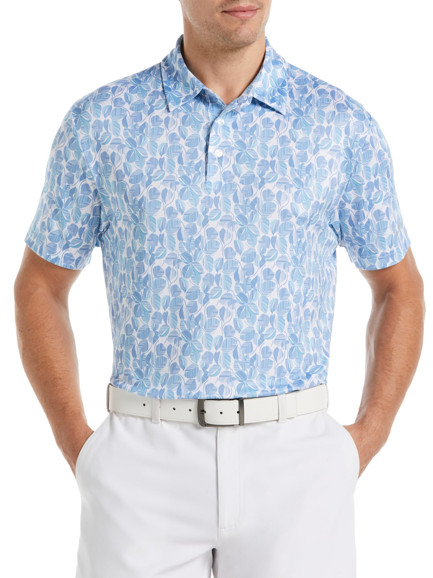 Ben Hogan Performance Polos Fresh Ben Hogan Performance Men S Linear Botanical Print Golf Polo Shirt