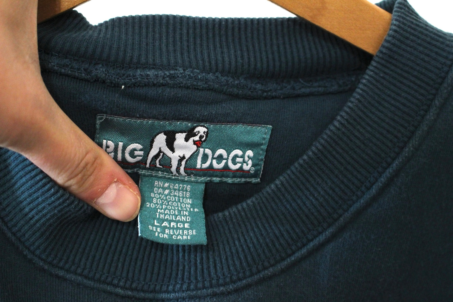 Big Dogs Sweatshirt Vintage Beautiful Vintage Big Dogs Sportswear Sweatshirt