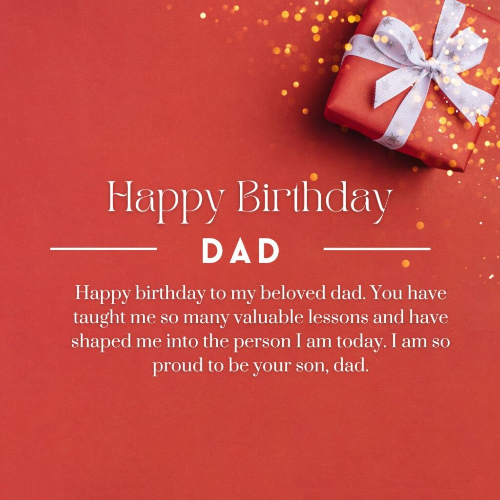 Birthday Message for Dad Awesome 200 Heart touching Birthday Wishes for Dad 2024