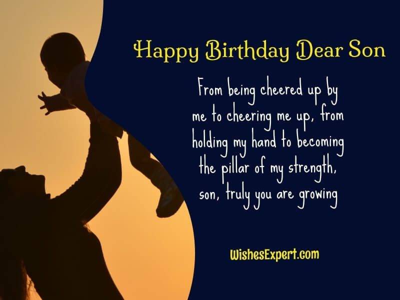 Birthday Quotes for son From Mom Beautiful 45 Perfect Birthday Wishes for son From Mom