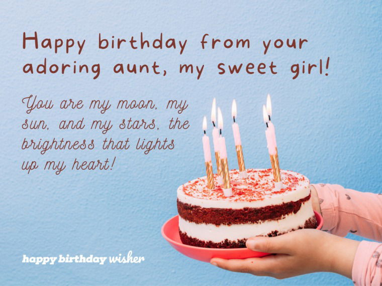 Birthday Wishes for Niece From Aunt Luxury 50 Sweet Birthday Wishes for Niece From Aunt Happy Birthday Wisher