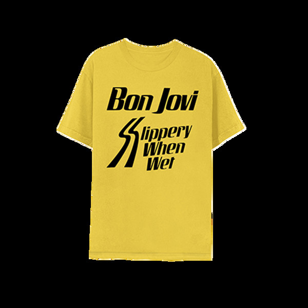 Bon Jovi Slippery when Wet T Shirt Beautiful Slippery when Wet T Shirt – Bon Jovi Ficial Store