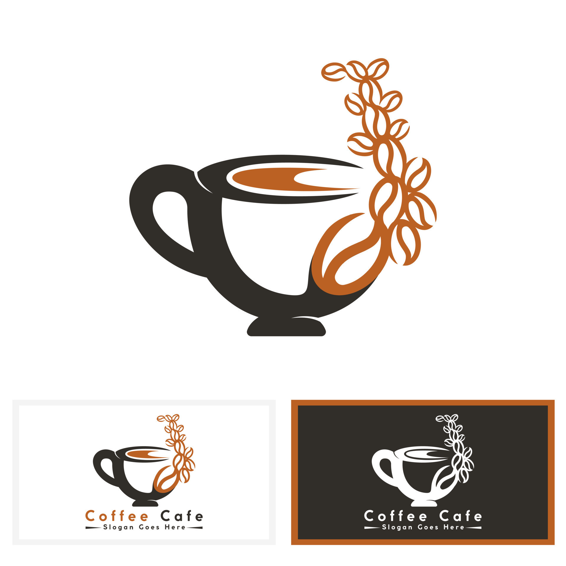 Cafe Logo Design Beautiful Simple Modern Coffee and Cafe Logo Design Template Coffee Logo Concept