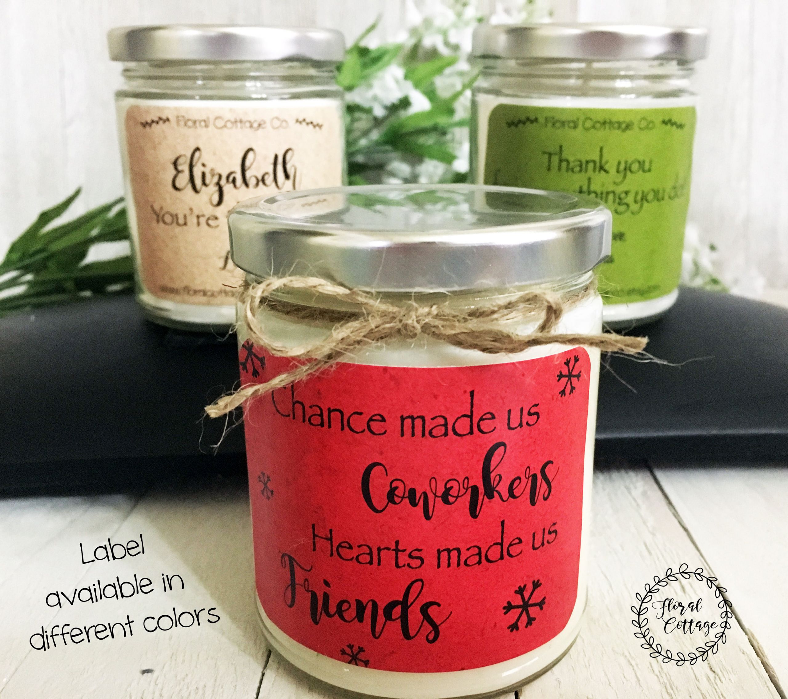 Candle Gifts for Coworkers Beautiful Coworker Gift soy Candle Thank You Gift for Coworker Gift