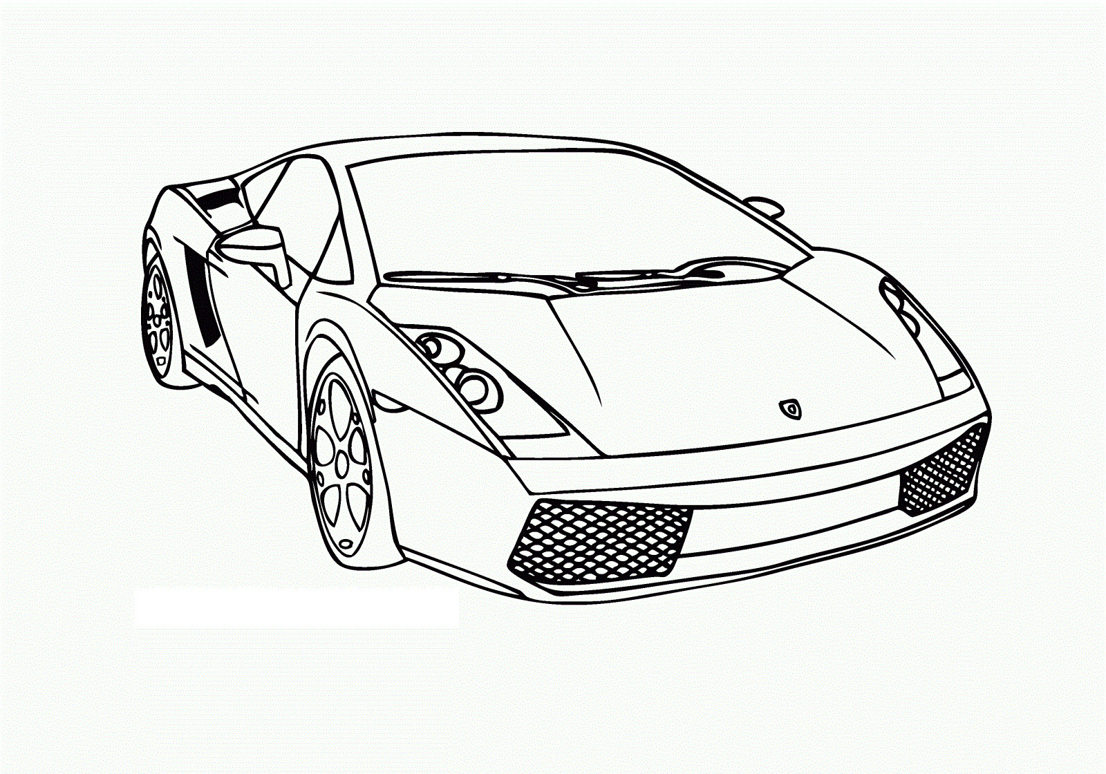 Car Picture to Color Unique Car Coloring Pages Best Coloring Pages for Kids