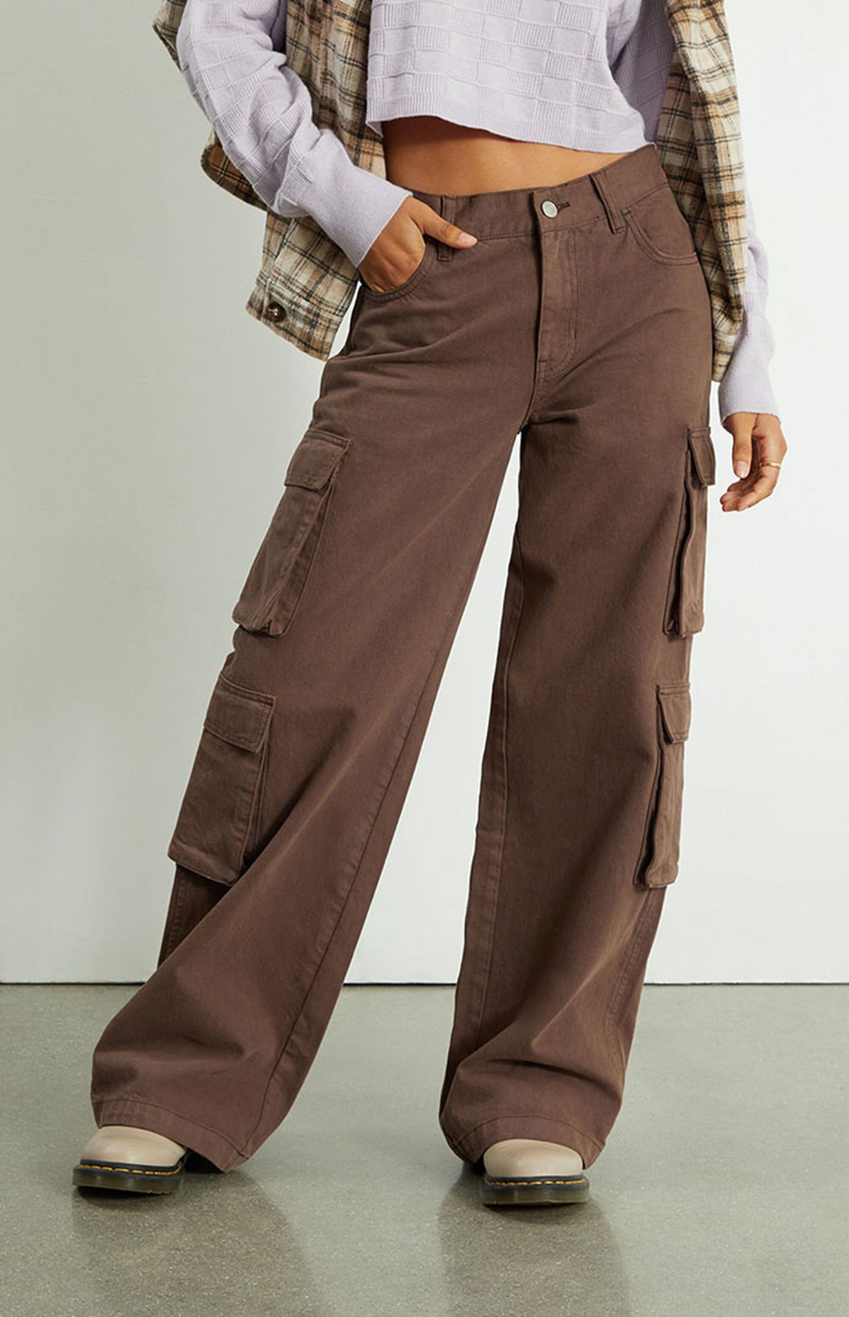 Cargo Pants Baggy Lovely Pacsun Eco Brown Baggy Cargo Pants