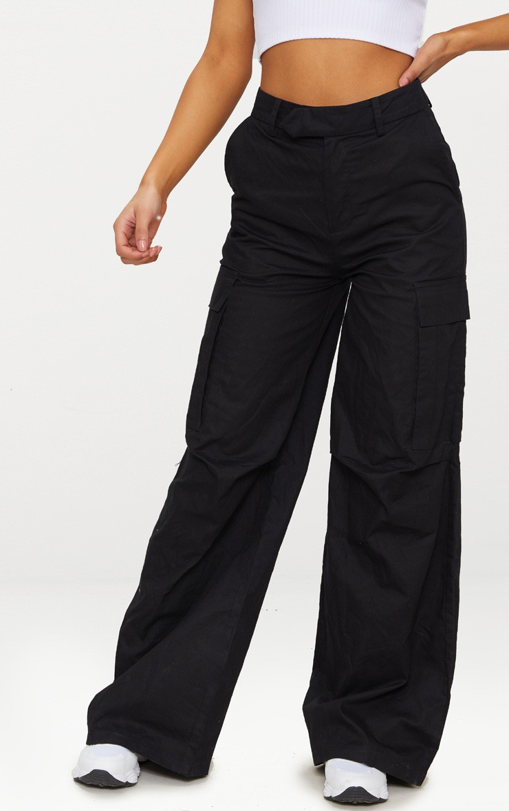 Cargo Wide Leg Pants Luxury Black Wide Leg Cargo Pants Pants