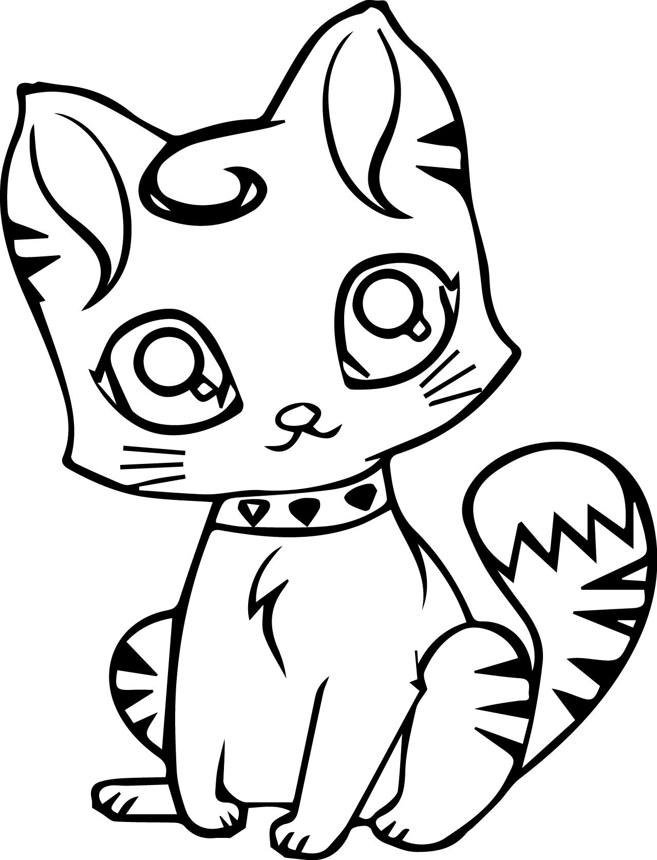 Cat Coloring Pages Printable New Cat Coloring Pages at Getcolorings