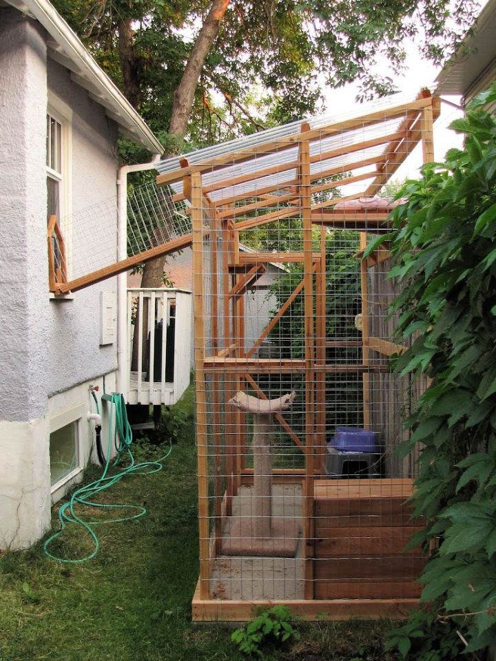 Cat Enclosure Diy New 30 Free Diy Catio Plans Diy Outdoor Cat Enclosure