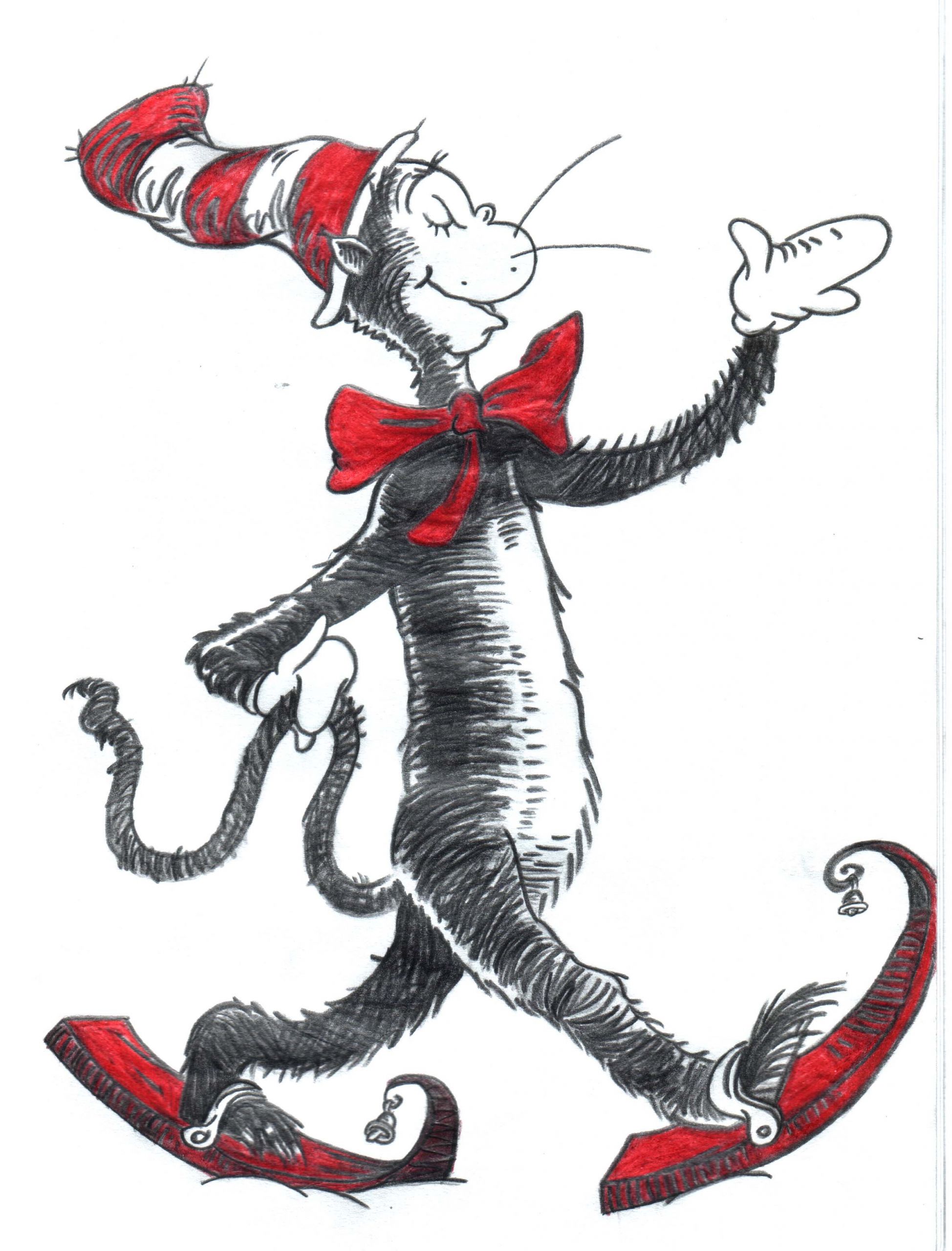 Cat In the Hat Clipart Lovely Free Cat In the Hat Clip Art Clipartix