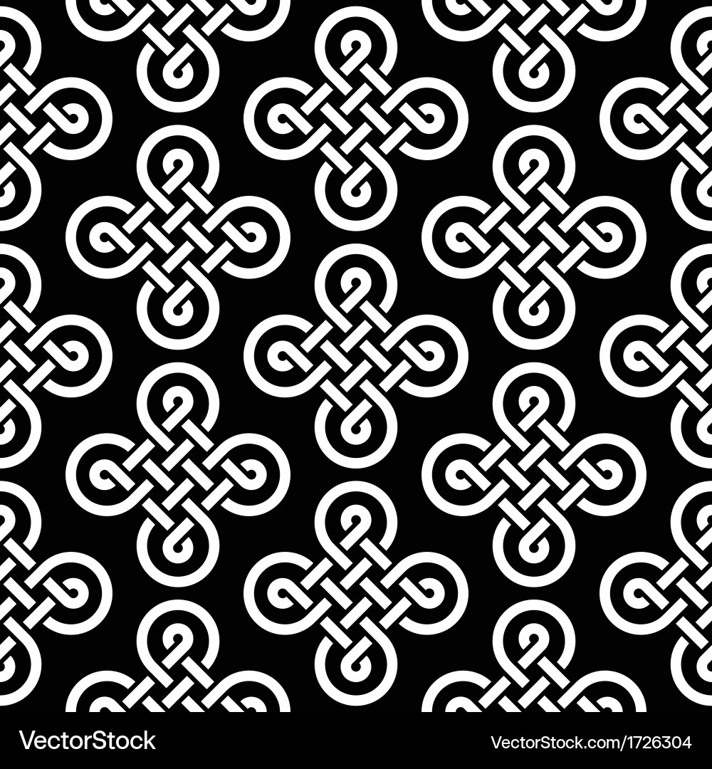 Celtic Pattern Vector Fresh Celtic Irish Knots Seamless Pattern Royalty Free Vector