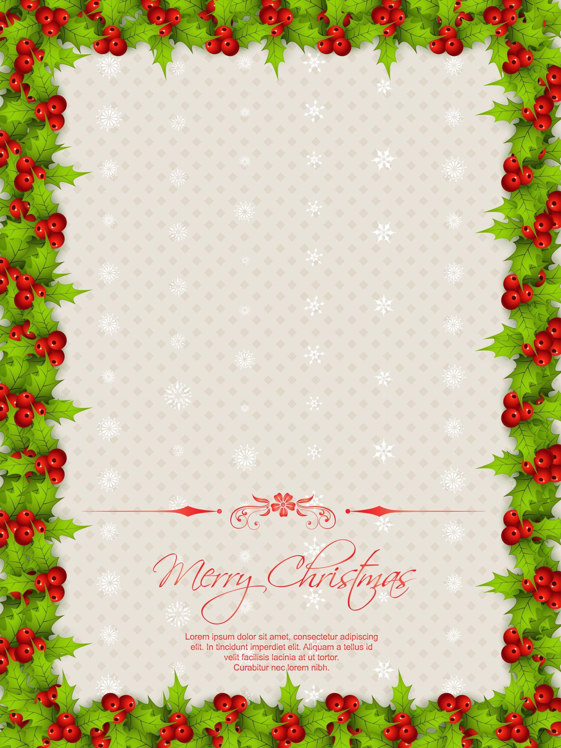 Christmas Border Vector Inspirational Christmas Border Free Vector Art Free Downloads