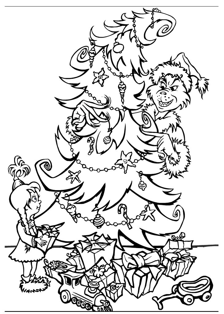 Christmas Grinch Coloring Page New Free Printable Grinch Coloring Pages for Kids