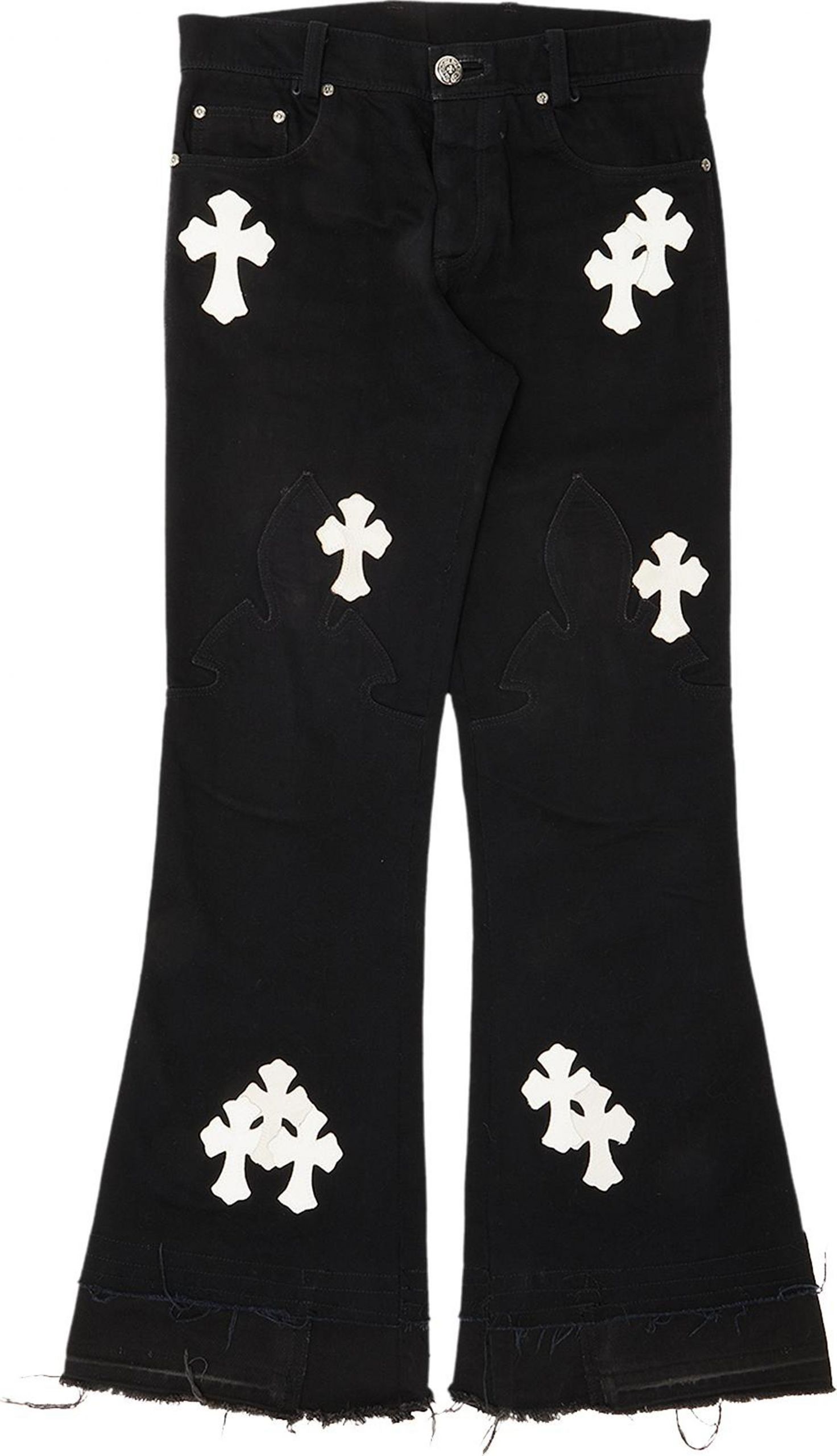 Chrome Hearts Jeans Beautiful Buy Chrome Hearts Jeans with Cross Black 1383 Jwc Blac