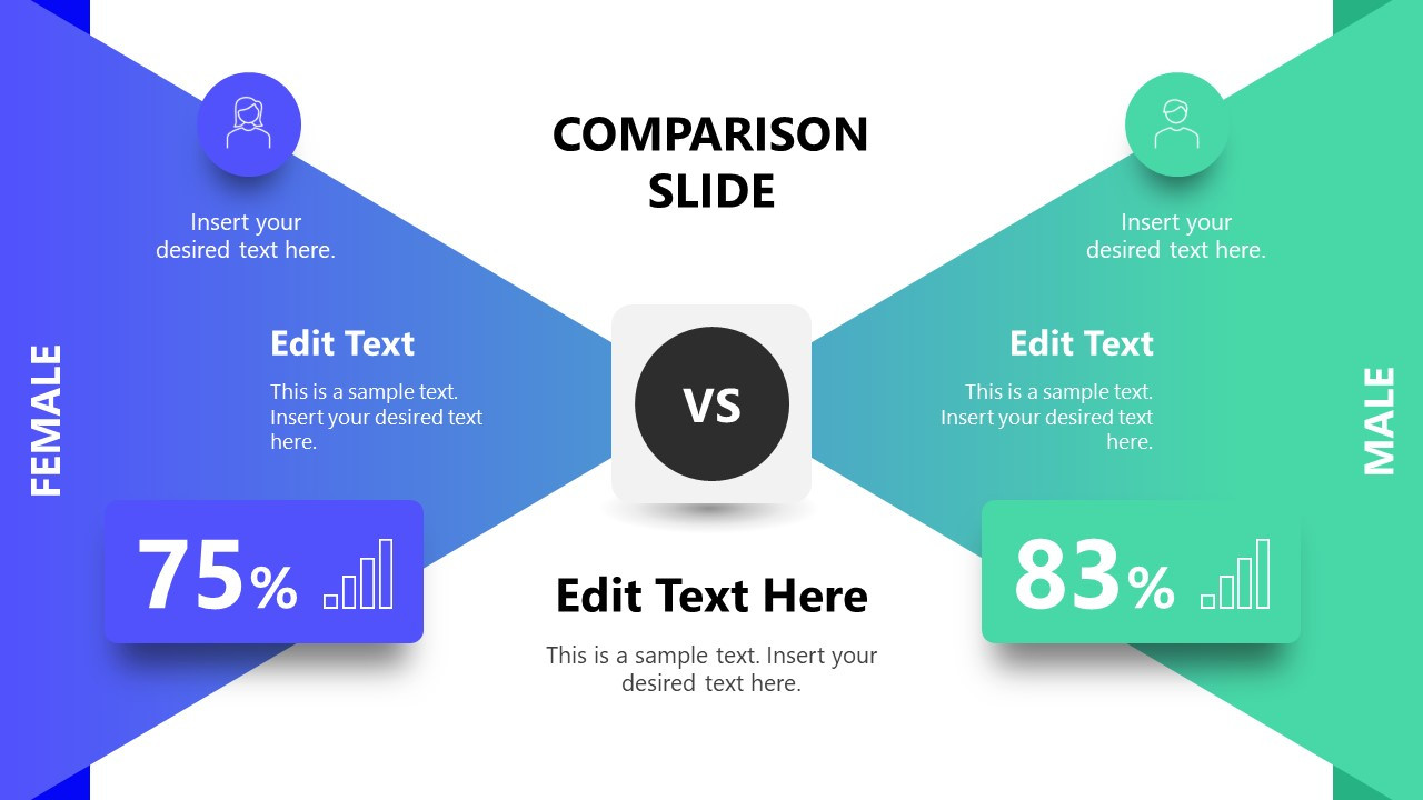 Comparison Powerpoint Template New Modern Parison Slide Template for Powerpoint